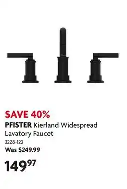 Home Hardware Kierland Widespread Lavatory Faucet offer