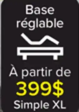 Leon's Base réglable offer