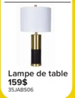 Leon's Dans l'abstrait Lampe sur table - blanc, noir, or offer