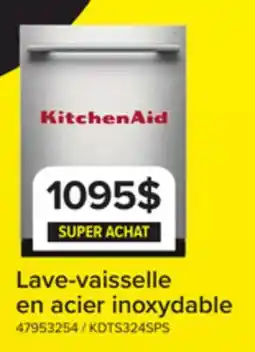 Leon's KitchenAid Lave-vaisselle 41dBA acier inoxydable PrintShieldMC KDTS324SPS offer
