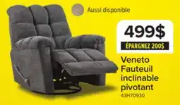 Leon's Veneto Fauteuil inclinable pivotant – gris offer