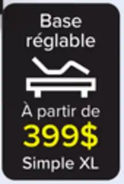Leon's Base réglable offer