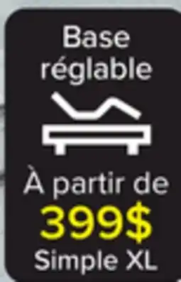 Leon's Base réglable offer