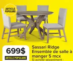 Leon's Sassari Salle à manger 5 mcx - taupe, beige offer
