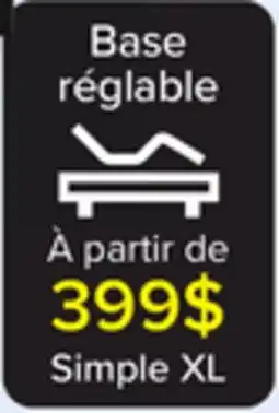Leon's Base réglable offer