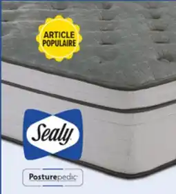 Leon's Sealy Posturepedic Correct Comfort 4 ferme plateau euro Matelas grand offer