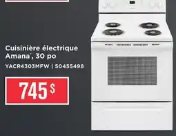 Leon's Cuisinière électrique Amana, 30 po offer