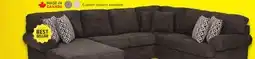 Leon's Jupiter 4-Piece Sectional with Left-Facing Chaise - Carbon offer