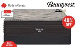 The Brick Beautyrest GL6 Eurotop Medium Queen Mattress offer