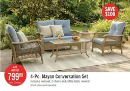 The Brick Mayan 4-Piece Patio Set offer