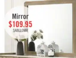 The Brick Sable Bedroom Dresser Mirror offer