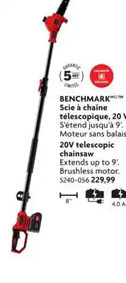 Home Hardware 20V telescopic chainsaw offer