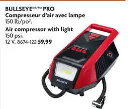 Home Hardware Air compressor with light offer