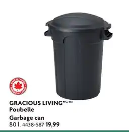 Home Hardware Poubelle Garbage can offer