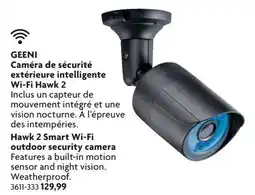 Home Hardware Hawk 2 Smart Wi-Fi outdoor security camera offer
