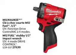 Home Hardware M12 FUEL stubby 1/2 impact wrench offer