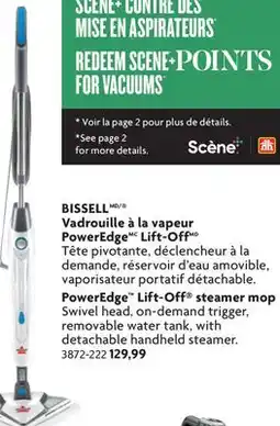 Home Hardware PowerEdge Lift-Off steamer mop offer