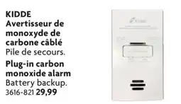 Home Hardware Plug-in carbon monoxide alarm offer