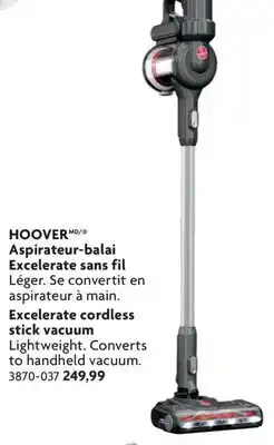 Home Hardware Excelerate cordless stick vacuum offer