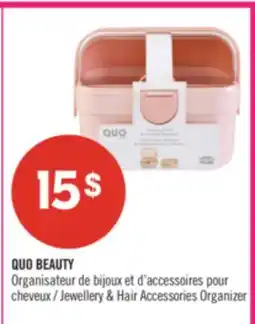 Pharmaprix QUO BEAUTY Jewellery & Hair Accessories Organizer offer