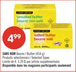 Pharmaprix NO NAME Butter offer
