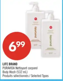 Pharmaprix LIFE BRAND Body Wash offer