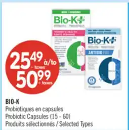 Pharmaprix BIO-K Probiotic Capsules offer