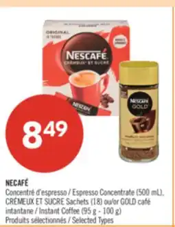 Pharmaprix NECAFÉ Espresso Concentrate (500 mL), Instant Coffee (95 g - 100 g) offer