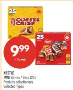Pharmaprix NESTLÉ Bars 25 offer