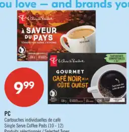 Pharmaprix PC Single Serve Coffee Pods (10 - 12) offer