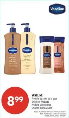Pharmaprix VASELINE Skin Care Products offer