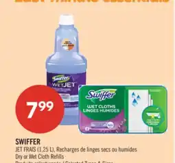 Pharmaprix SWIFFER Dry or Wet Cloth Refills offer