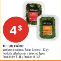 Pharmaprix ATTITUDE FRAÎCHE Salad Greens offer