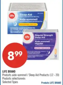 Pharmaprix LIFE BRAND Sleep Aid Products offer