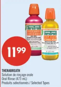 Pharmaprix THERABREATH Oral Rinse (473 mL) offer
