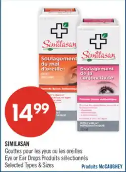 Pharmaprix SIMILASAN Eye or Ear Drops offer