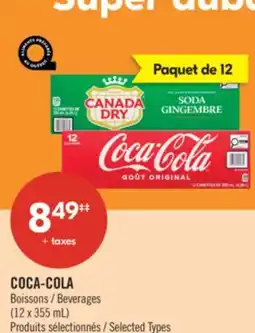 Pharmaprix COCA-COLA Beverages (12 x 355 mL) offer