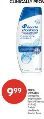 Pharmaprix HEAD & SHOULDERS Dandruff Shampoo (613 mL) offer
