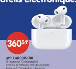 Pharmaprix APPLE AIRPODS PRO 3rd Generation with Charging Case offer