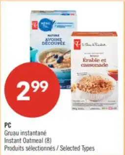 Pharmaprix PC Instant Oatmeal offer