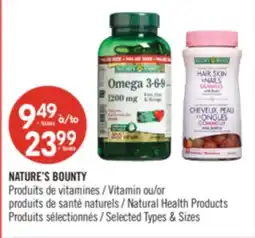 Pharmaprix NATURE'S BOUNTY Vitamin or Natural Health Products offer