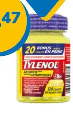 Accès pharma Tylenol douleurs arthritiques offer