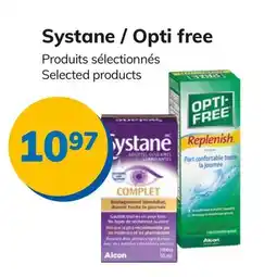 Accès pharma Systane / Opti free offer