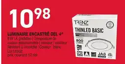 Matério LUMINAIRE ENCASTRÉ DEL 4 offer