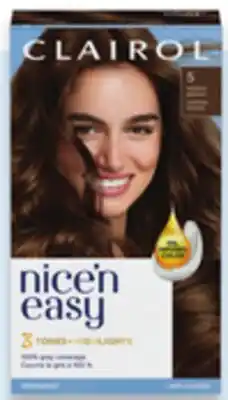 Walmart Clairol Nice 'n Easy permanent hair colour dye offer