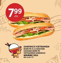 Kim Phat SAUSAGE BANH MI VIETNAMESE SANDWICH offer