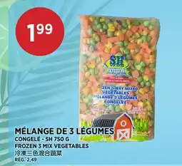 Kim Phat SH FROZEN 3 MIX VEGETABLES offer
