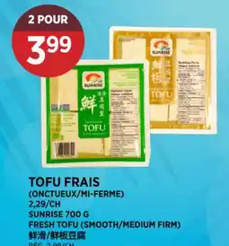Kim Phat SUNRISE FRESH TOFU (SMOOTH/MEDIUM FIRM) offer
