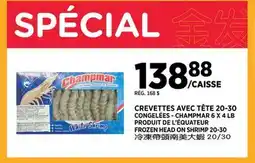 Kim Phat CHAMPMAR FROZEN HEAD ON SHRIMP 20-30 offer