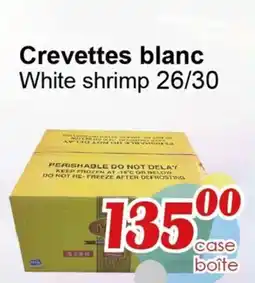 Marche C&T White shrimp 26/30 offer
